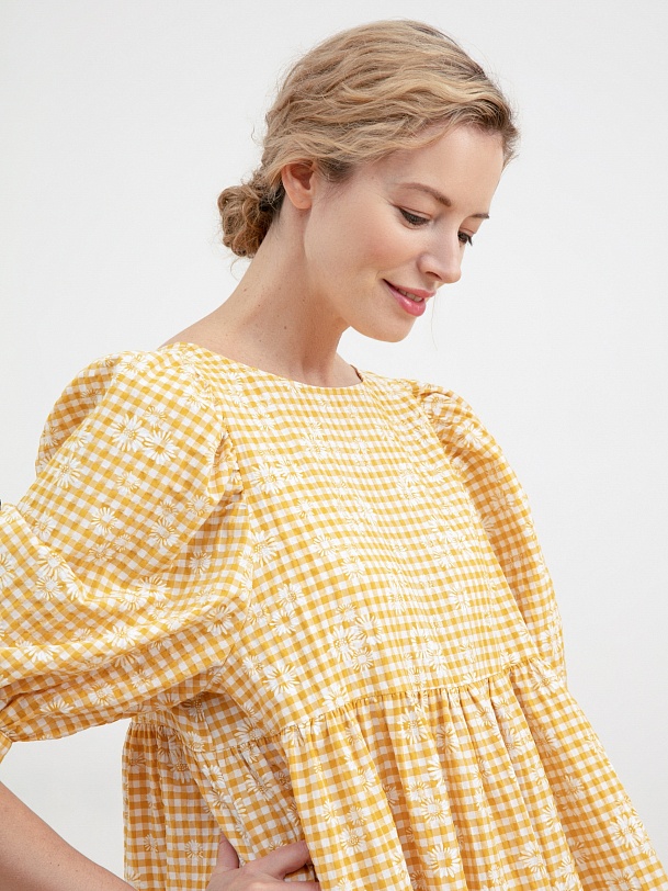 Свободное летнее платье