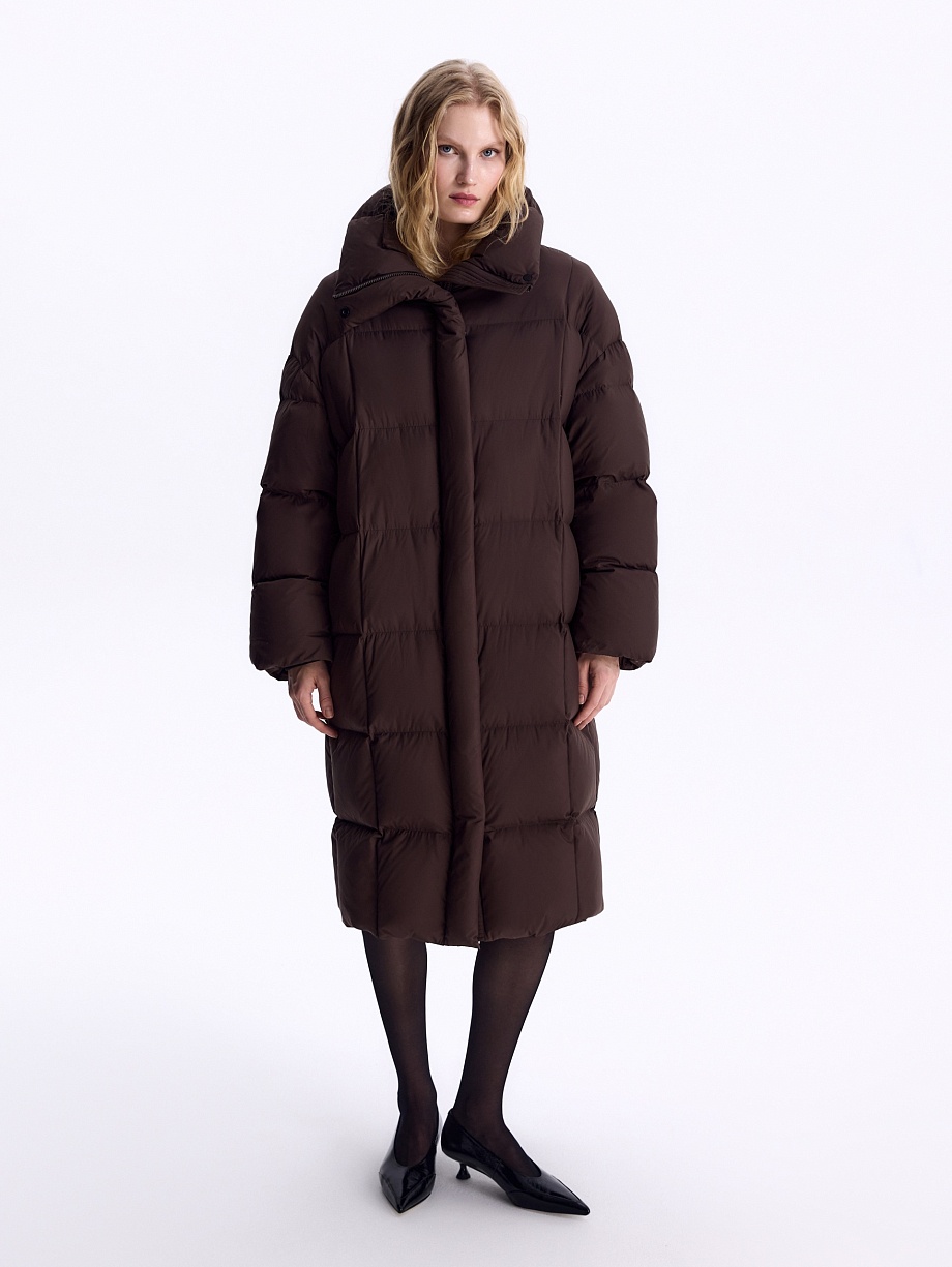 Пуховик с утеплителем 90% пух и 10% перо