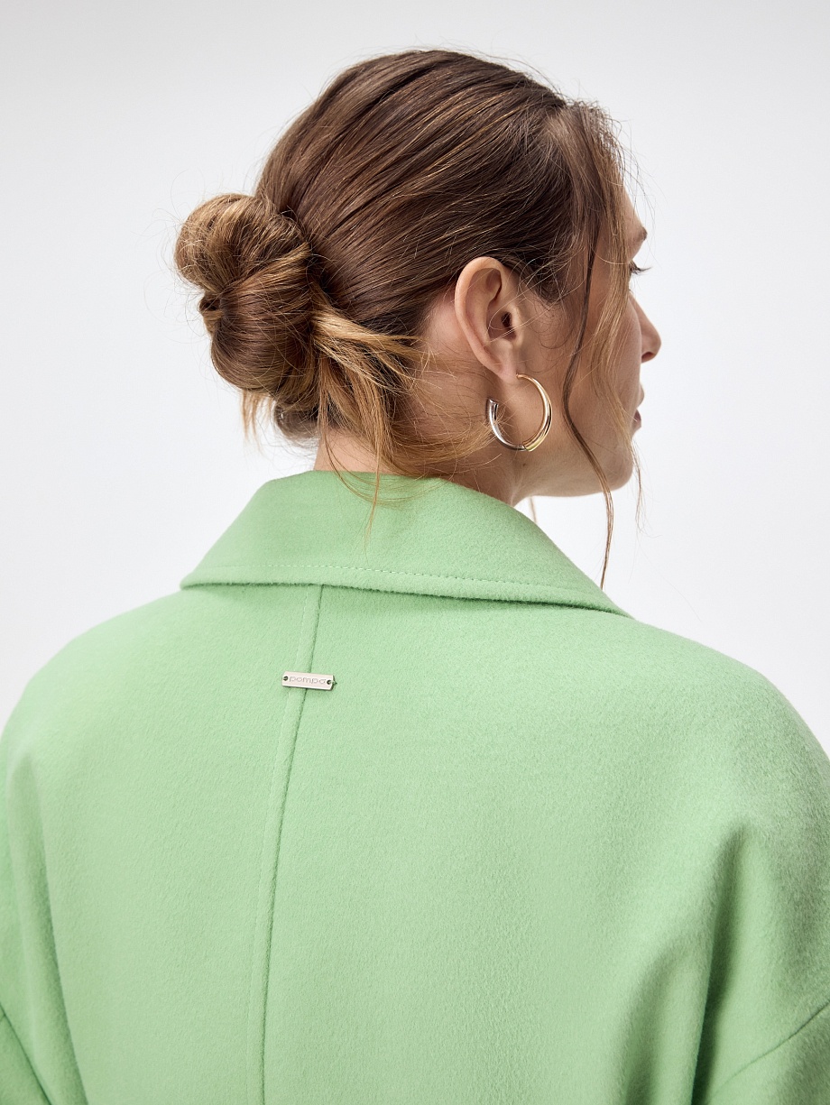 Пальто из шерсти с мембраной