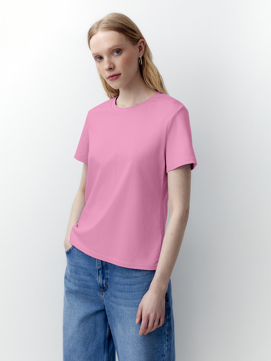 Футболка из мерсеризированного хлопка