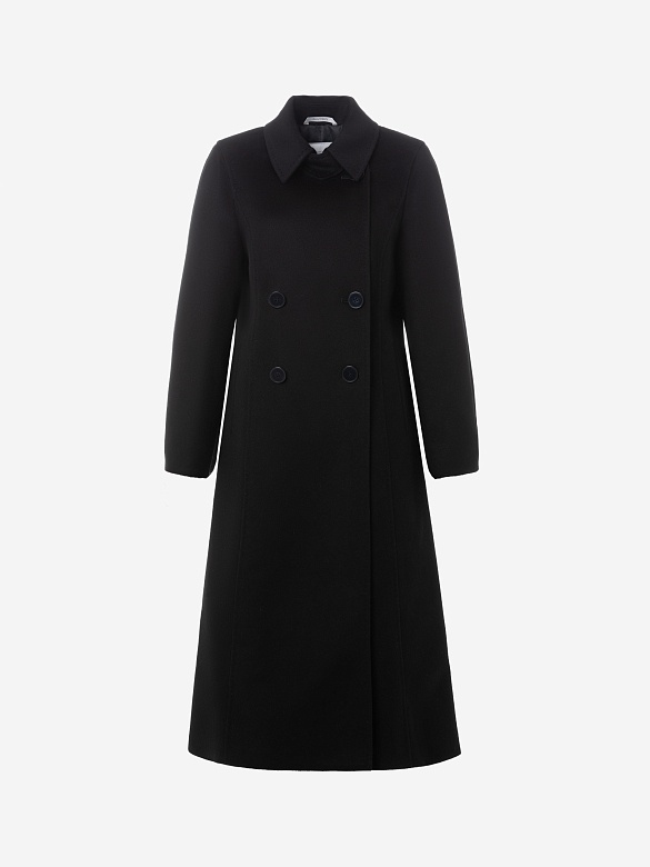 Пальто из шерсти с мембраной и утеплённой спинкой POMPA арт.1016001p90099