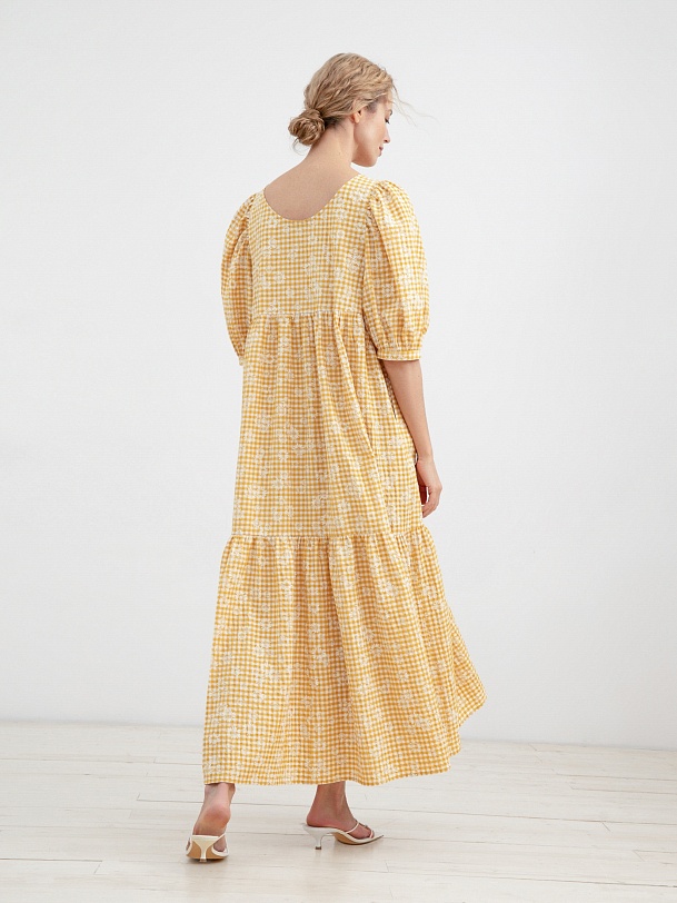 Свободное летнее платье