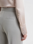 Широкие брюки из костюмной ткани со стрелками POMPA арт.3110060sr0256
