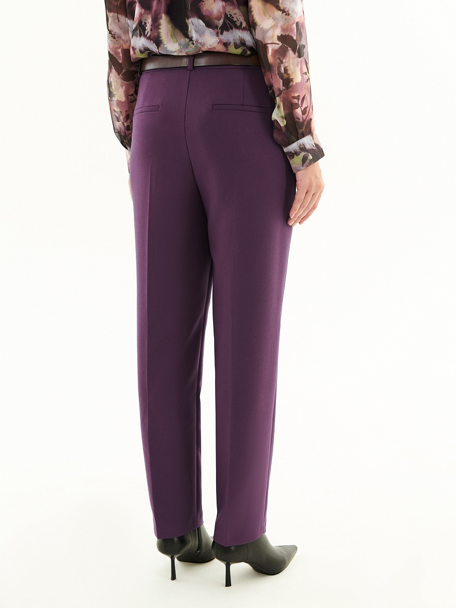 Классические зауженные брюки со стрелками 