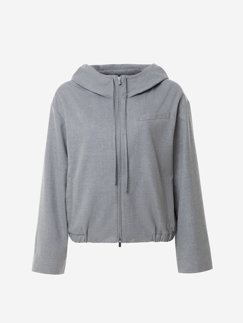 Жакет-бомбер на молнии