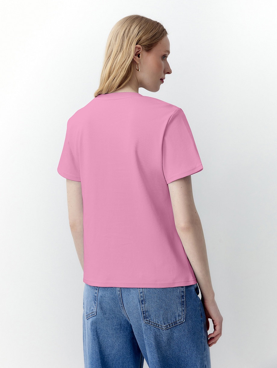 Футболка из мерсеризированного хлопка