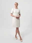 Платье миди из твида с пайетками POMPA арт.2139640mc0190