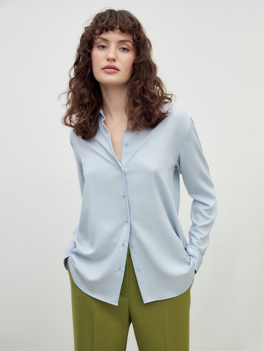 Свободная блуза из 100% вискозы