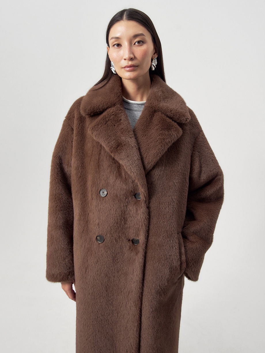 Экошуба с мембраной, утеплителем и съёмным капюшоном