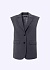 Жилет с необработанными проймами POMPA арт.7092891ab0891