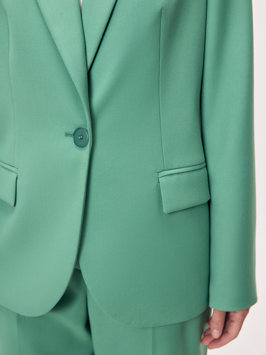 Жакет из костюмной ткани с вискозой