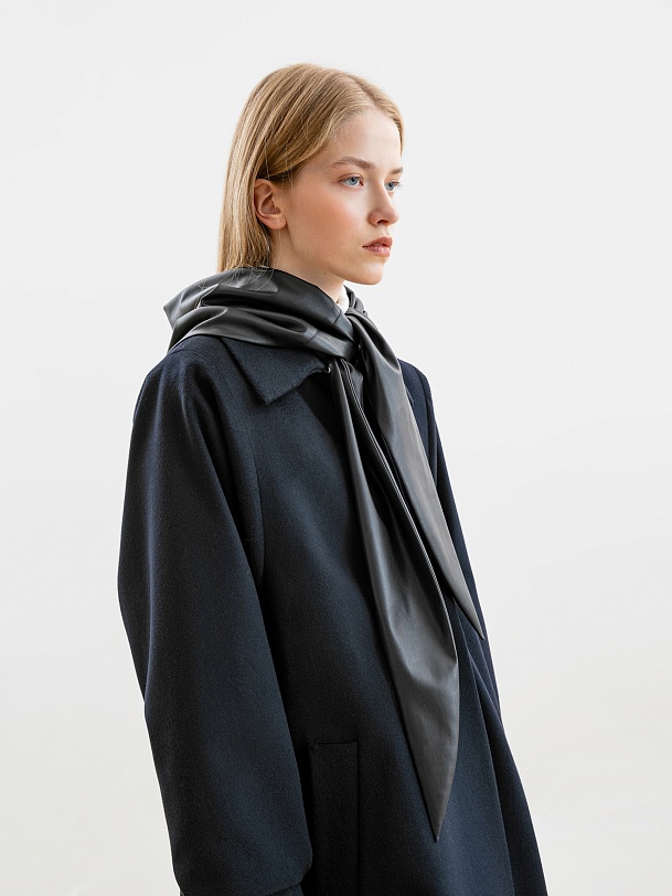 Пальто демисезонное из шерсти и кашемира с мембраной