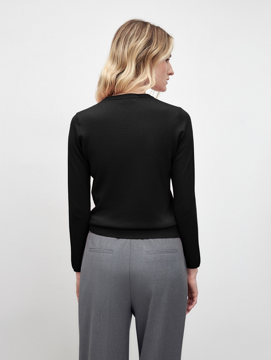 Джемпер из шерсти мериноса и кашемира