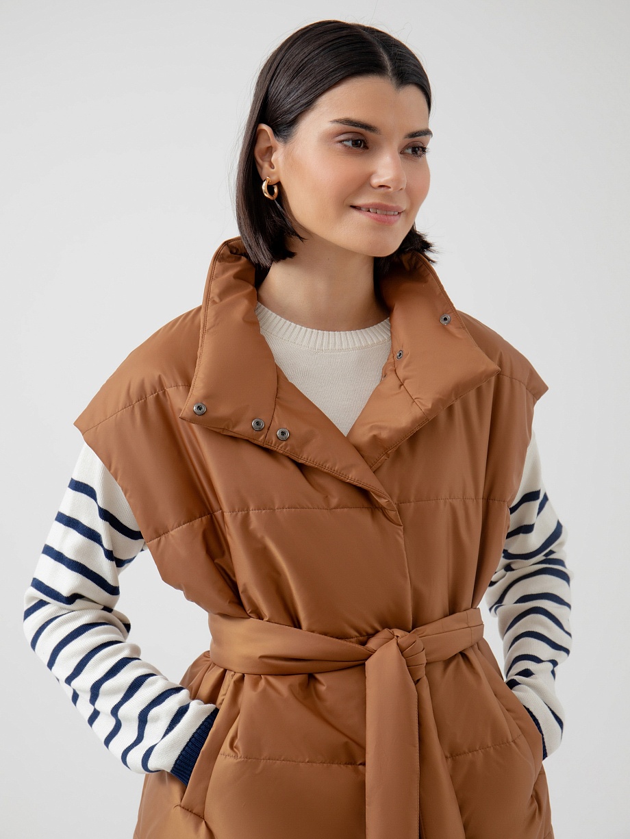 Стёганый жилет с мембраной