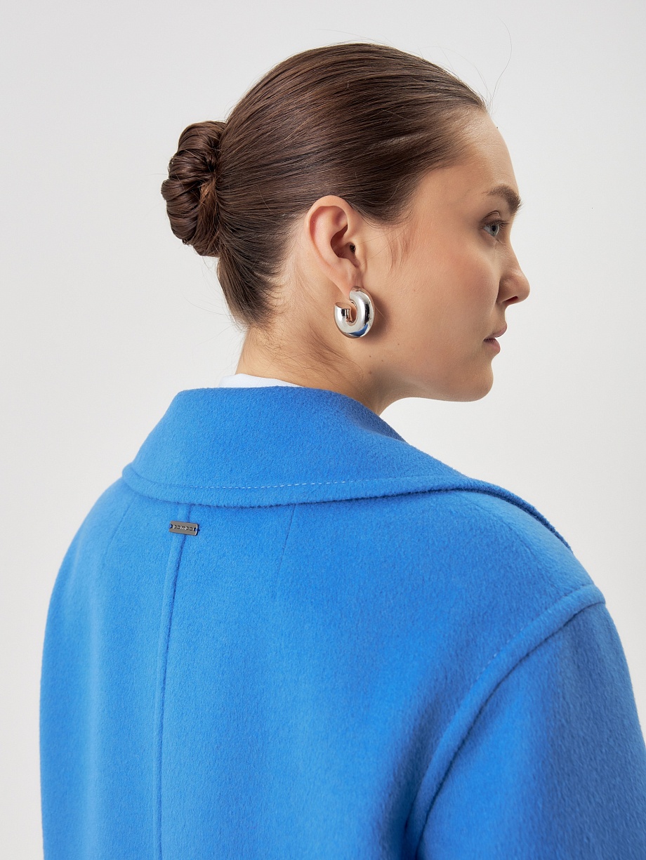 Шерстяное пальто с мембраной