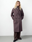 Пальто с мембраной,  утеплённой спинкой и съёмным капюшоном POMPA арт.1014402p90885