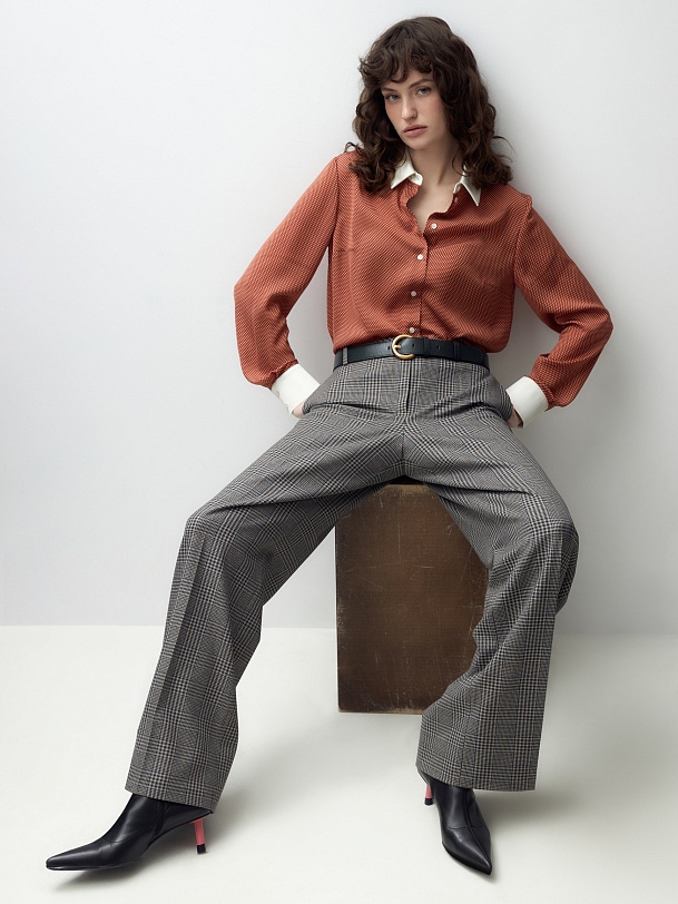 Классические прямые брюки