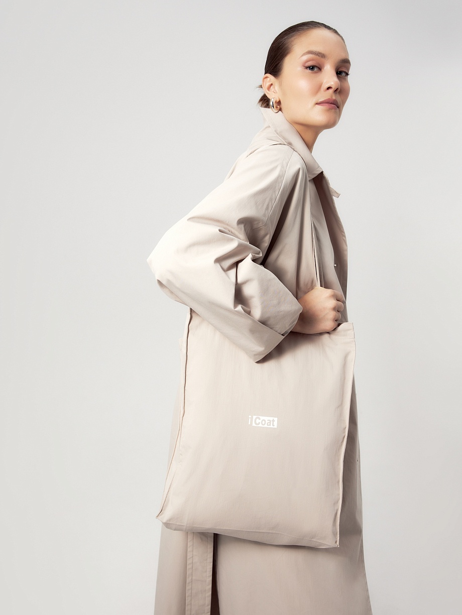 Непромокаемый хлопковый плащ