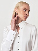 Блуза из атласа POMPA арт.3142880se0401