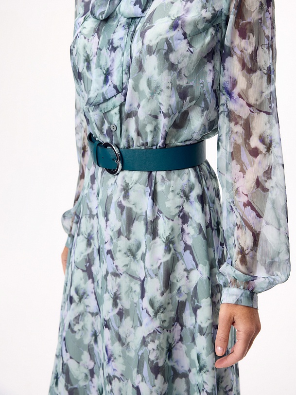 Платье из шифона