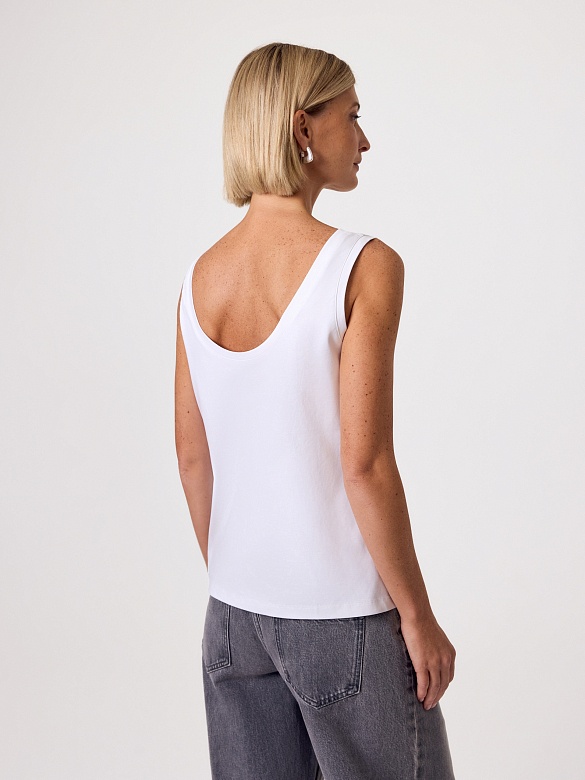 Топ из 100% мерсеризированного хлопка POMPA арт.5173600jr0201