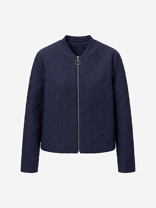 Стеганый жакет на молнии