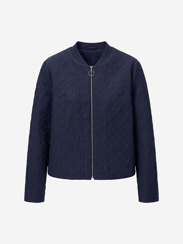 Стеганый жакет на молнии