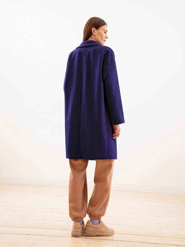 Пальто-кокон с мембраной