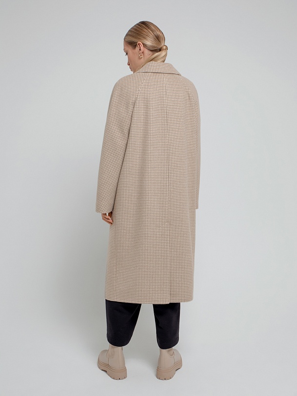 Пальто двубортное демисезонное с мембраной