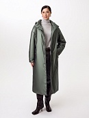 Пальто из непромокаемой плащёвой ткани с капюшоном POMPA арт.1015160i10041