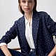 Однобортный жакет из мягкого трикотажа POMPA арт.1391071id0190