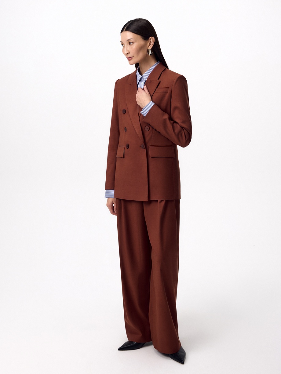 Двубортный жакет