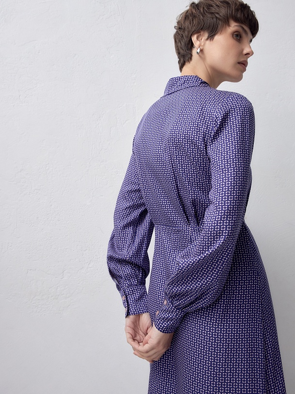 Платье-халат из 100% тенселя