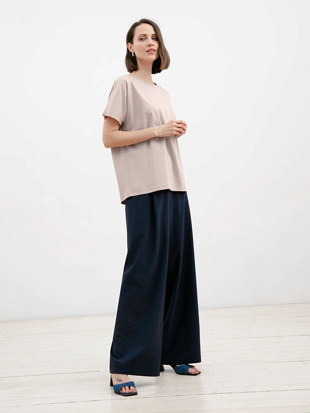 Футболка женская базовая из 100% мерсеризированного хлопка