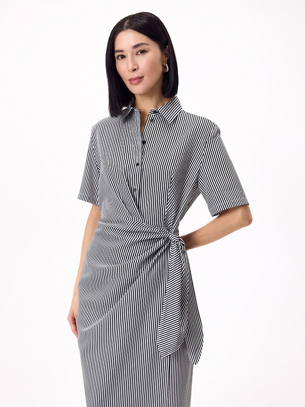 Платье на запах из лиоцелла