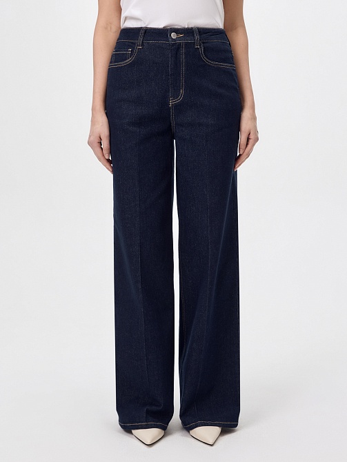 Джинсы со стрелками из 100% хлопка