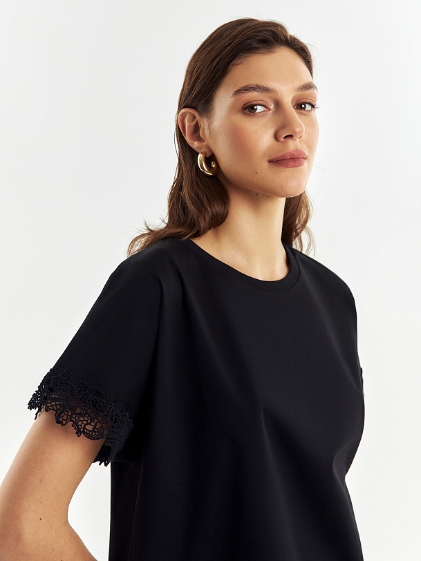 Футболка из мерсеризированного хлопка