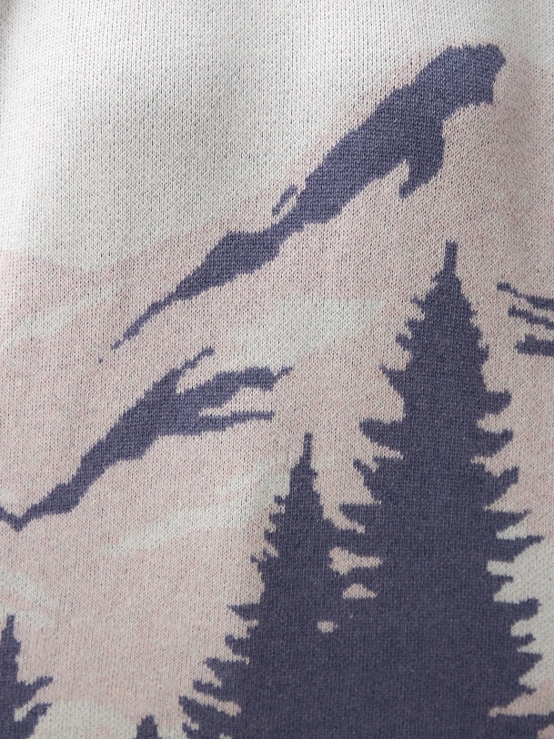 Свободный свитер из шерсти мериноса