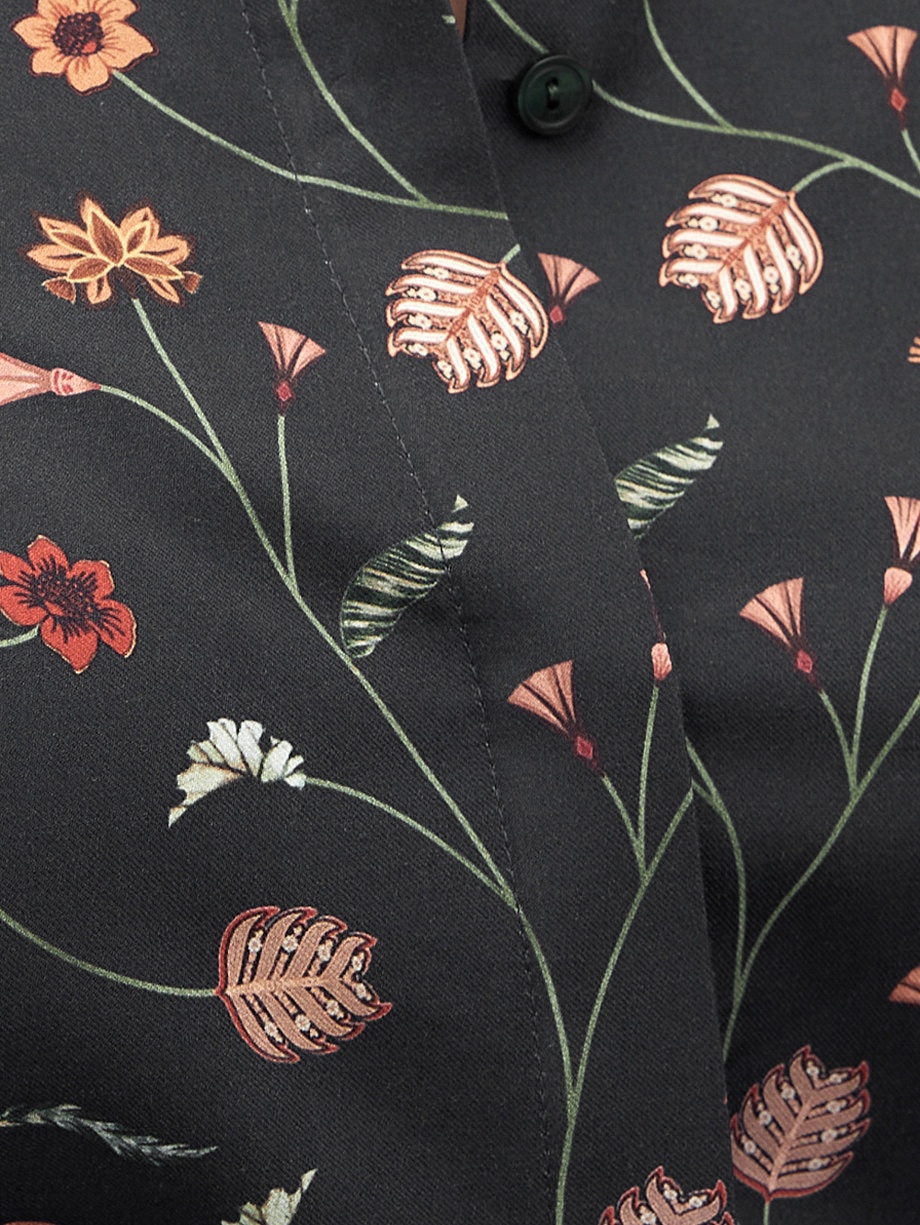 Прямая блуза из 100% хлопка