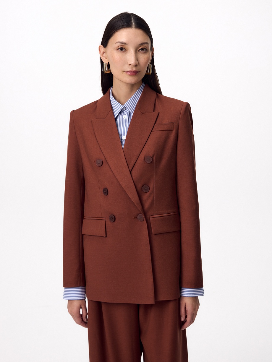 Двубортный жакет