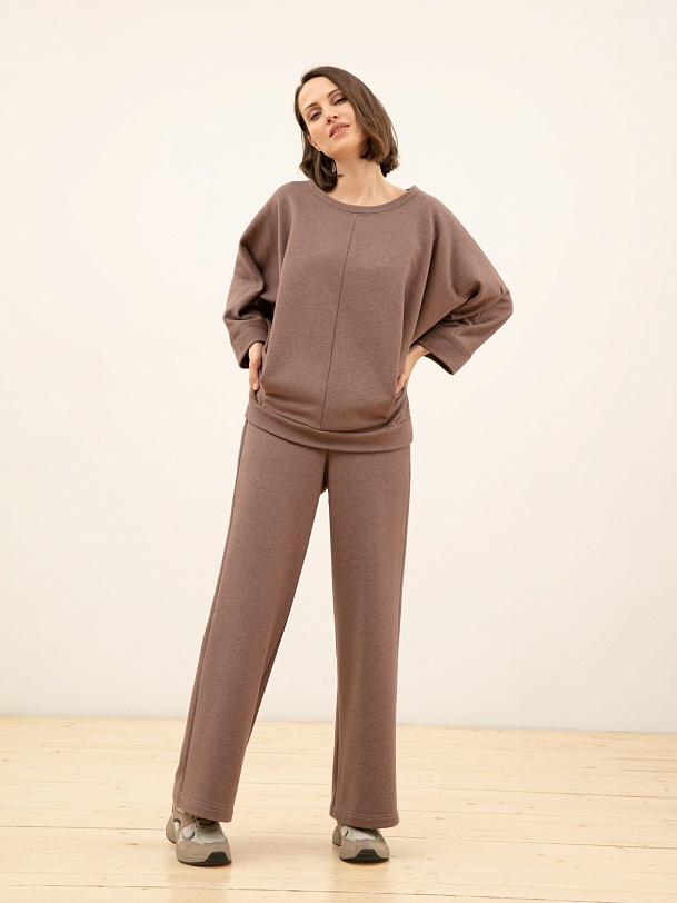 Джемпер из футера