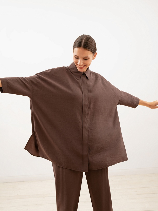 Блуза женская свободная