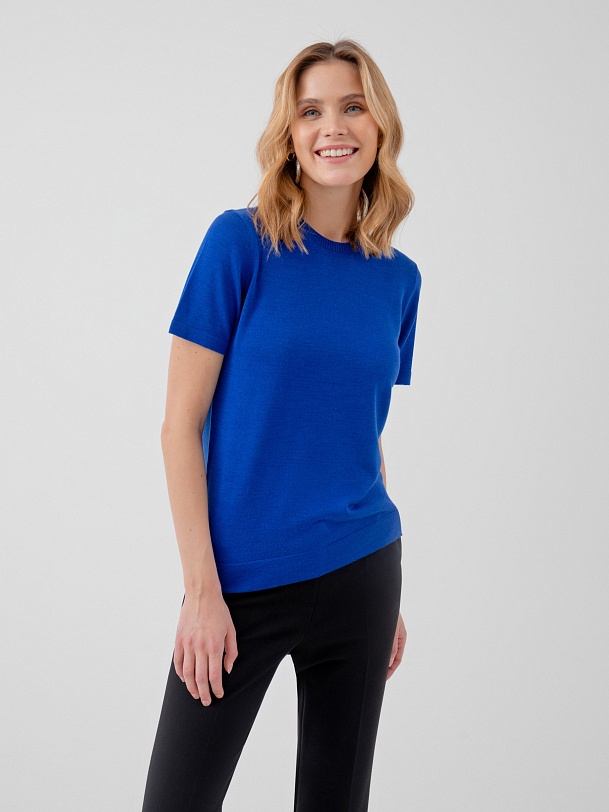 Джемпер с коротким рукавом