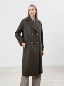 Пальто женское еврозима с мембраной и утепленной спинкой POMPA арт.1012945p90084