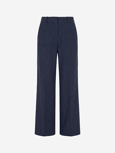 Брюки из 100% хлопка POMPA