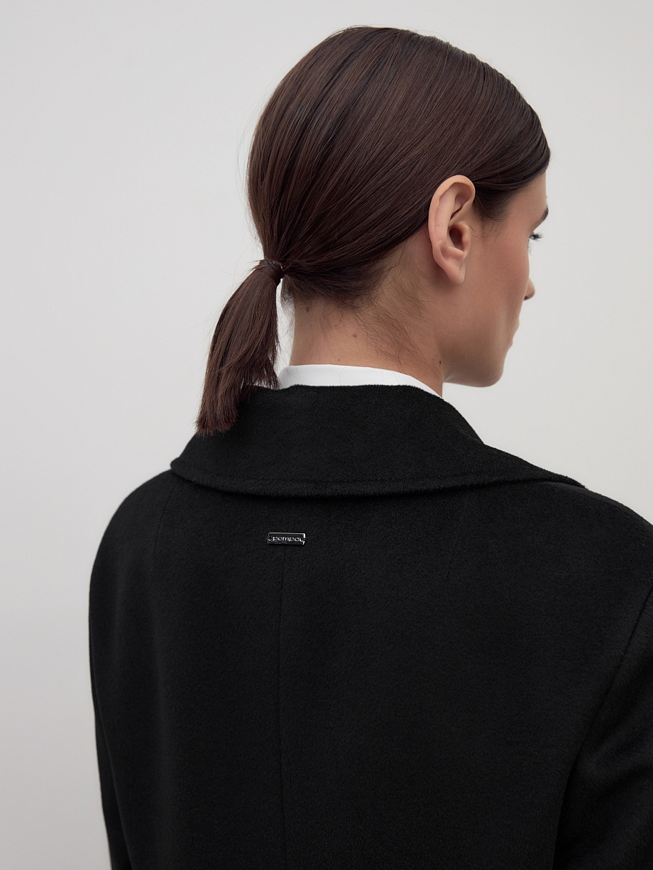 Пальто из 95% шерсти с мембраной