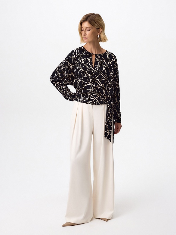 Блуза из вискозы POMPA арт.2142730mc0398