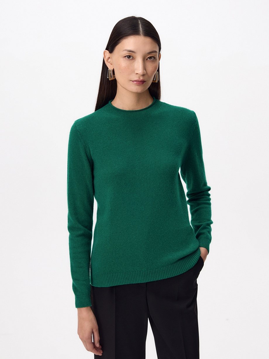 Джемпер из шерсти мериноса и кашемира