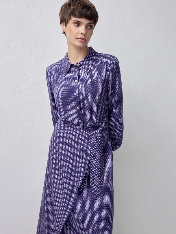 Платье-халат из 100% тенселя