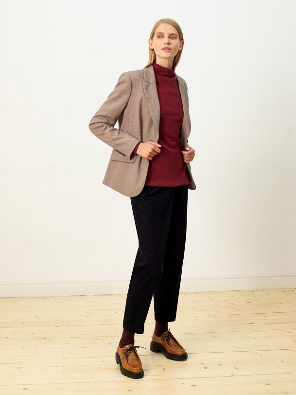 Жакет женский однобортный